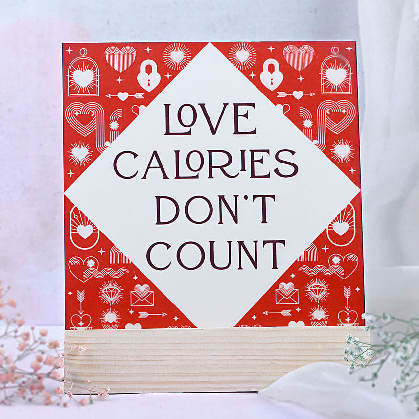 Love Calorie Photo Frame