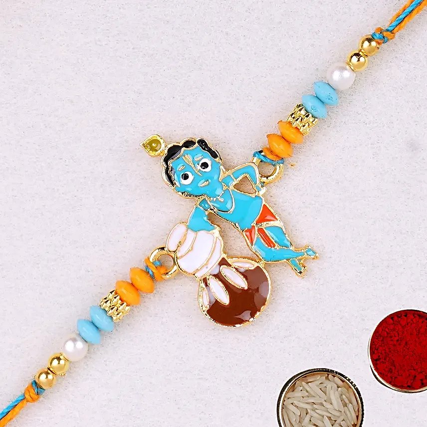 Lumba And Kids Rakhi With Almonds