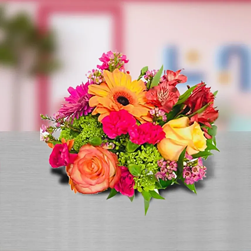 Mixed Flower And Chocolate