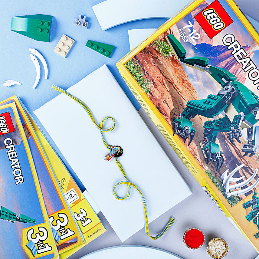 Nanha Kanha Rakhi N Mighty Dinosaurs Lego Game