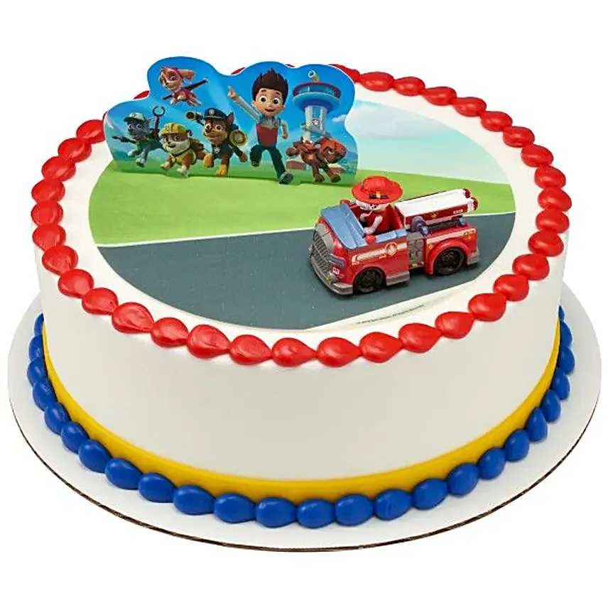 Paw Patrol Chocolate Hazelnut Cake