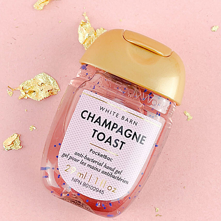Pearl Lumba Rakhi N Champagne Toast Bodycare Kit