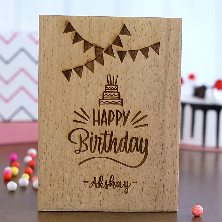 Personalised Birthday Special Engraved Plaque