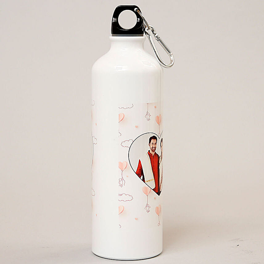 Personalised Couple Photo Water Bottle