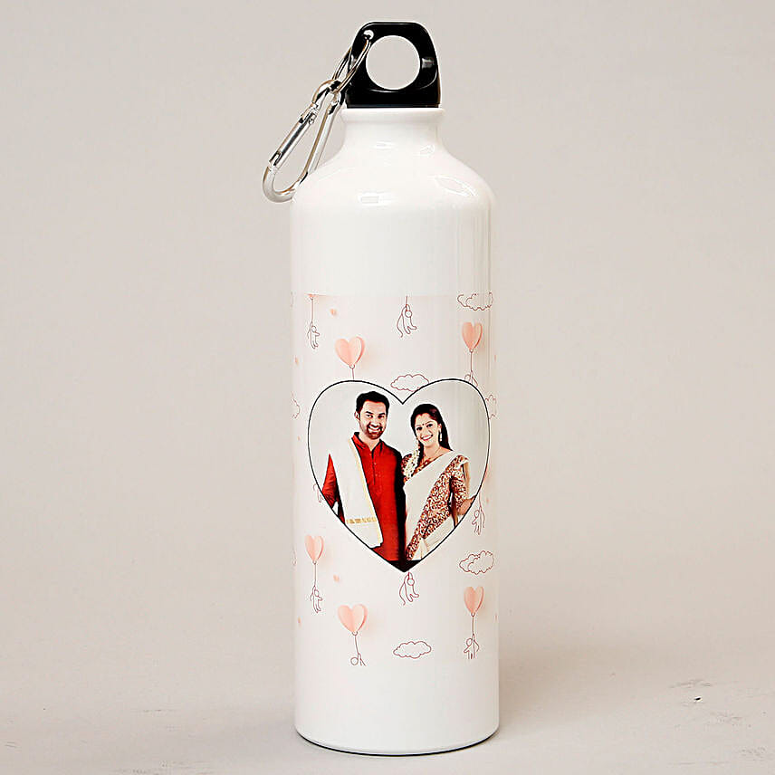 Personalised Couple Photo Water Bottle