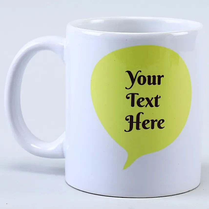 Personalised Message Mug- Hand Delivery
