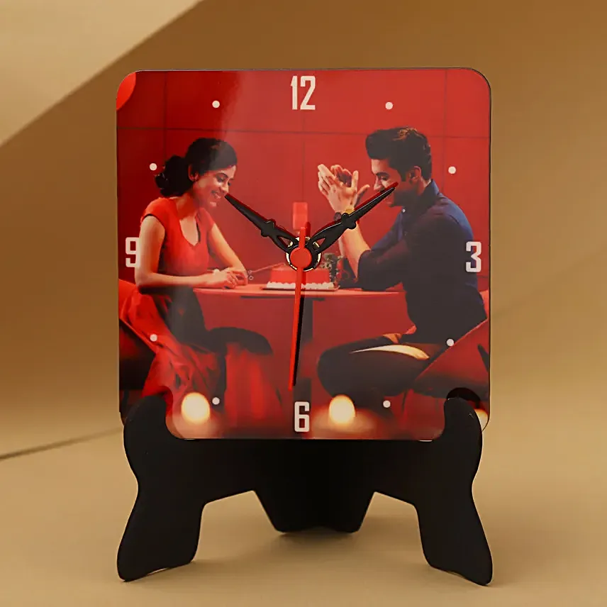 Personalised Table Clocks For Couples