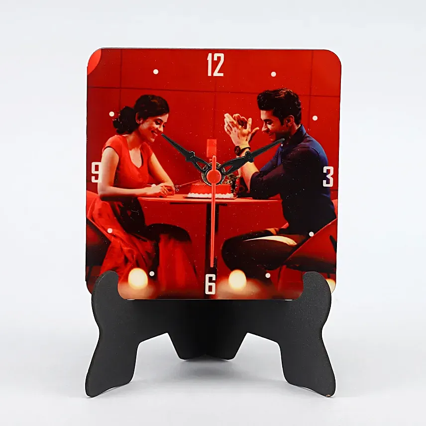 Personalised Table Clocks For Couples