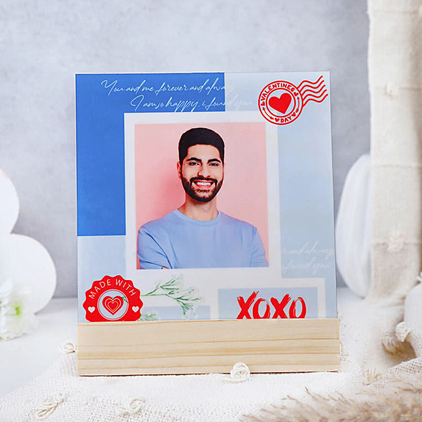 Personalised XOXO Valentine Photo Frame