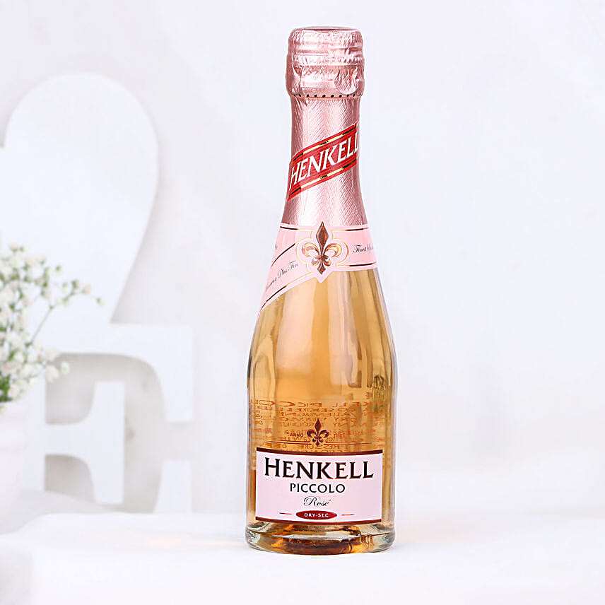 Pink Beauty Wine N Treats Valentine Hamper