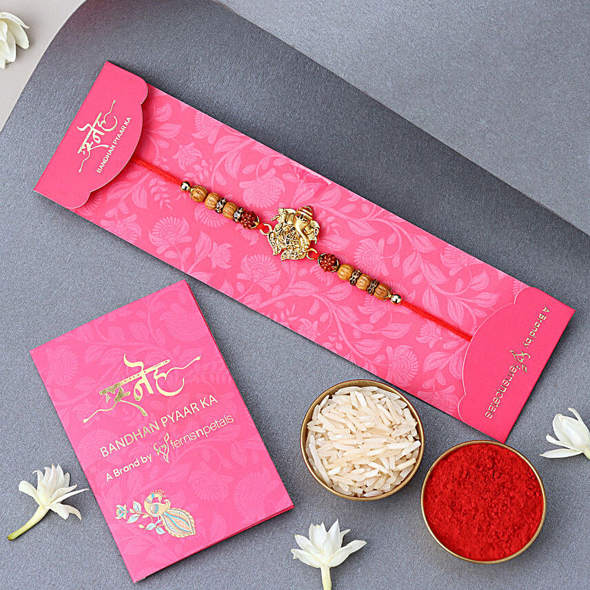 Sneh Bal Krishna Rakhi N Kaju Roll Combo