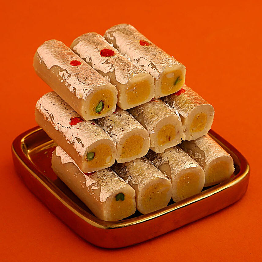 Sneh Bal Krishna Rakhi N Kaju Roll Combo