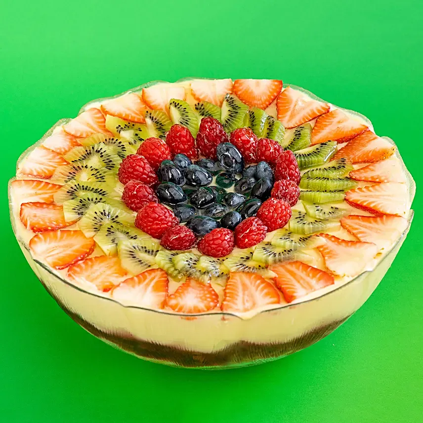 Tempting English Trifle Cake