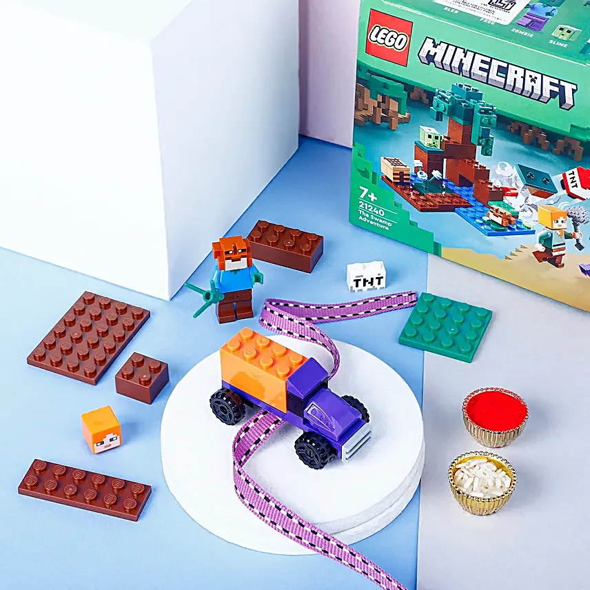 Truckload of Fun Rakhi N Minecraft Lego