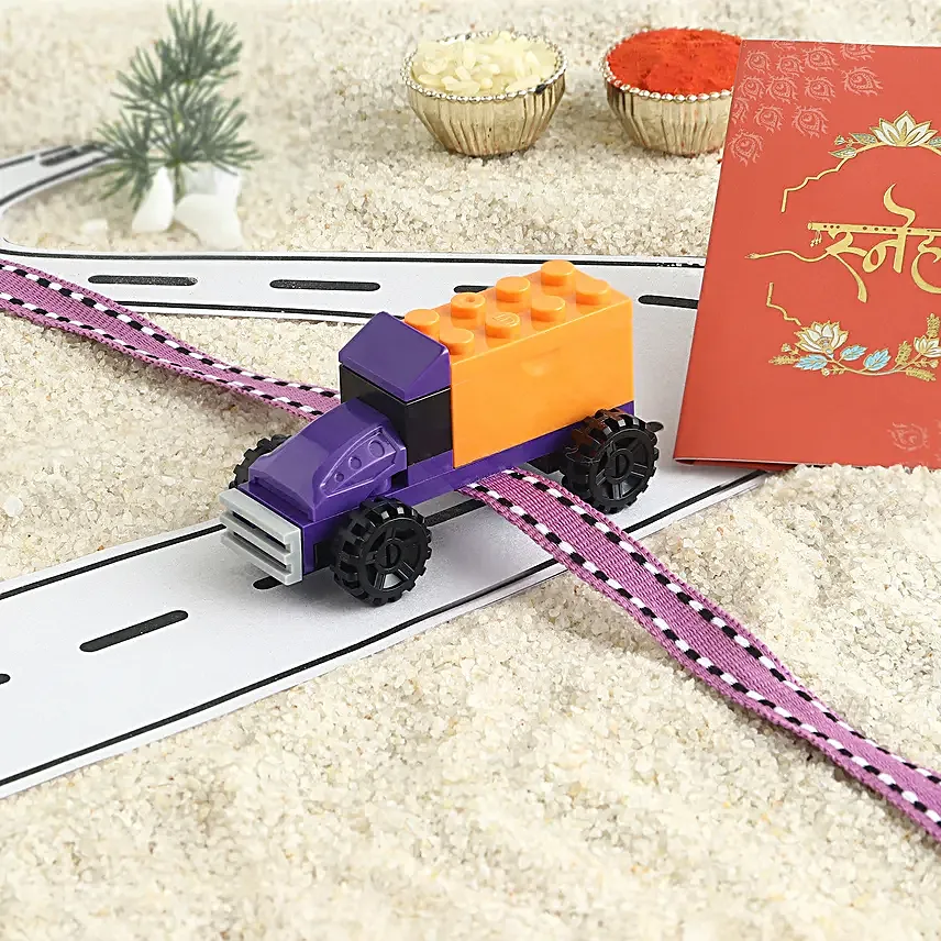 Truckload of Fun Rakhi N Minecraft Lego