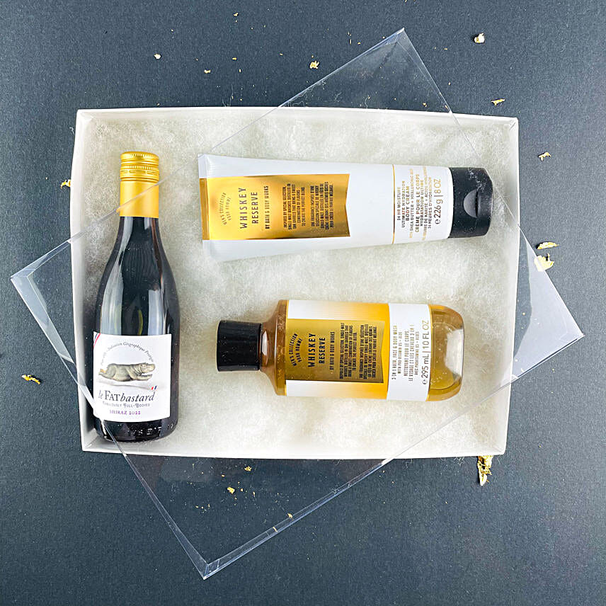 Wine N Luxe Grooming Kit For Sister