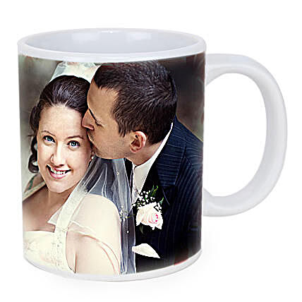 Personalized Couple Photo Mug:Gift Delivery in Canada for Men