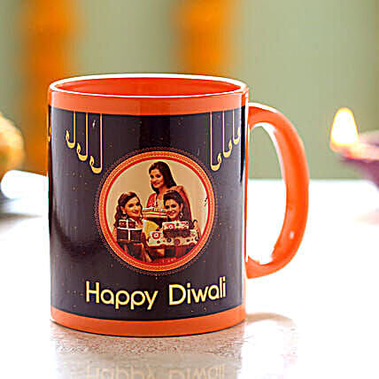 Photo Mug for Diwali Online:Diwali Personalised Gifts