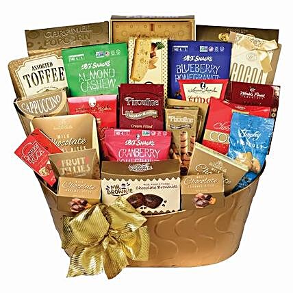 Rainbow Gift Basket:Grandparent's Day Gifts in Canada