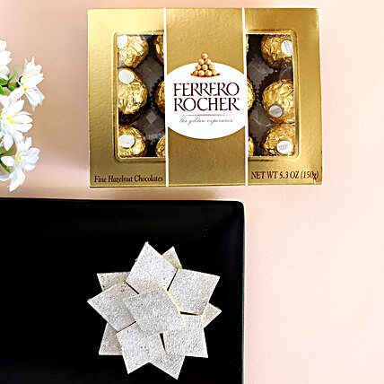 Ferrero Rocher And Kaju Katli Combo