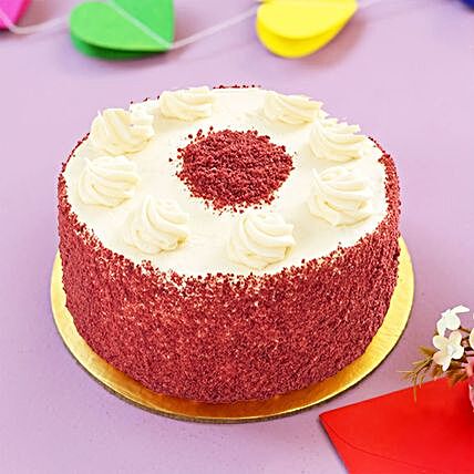 Tempting Red Velvet Cakehalf Kg:Canada Cake