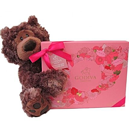 Lovers Delight Gift Set:Send Teddy Day Gifts to Canada