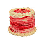 Raspberry Vanilla Swirl Cake Tall