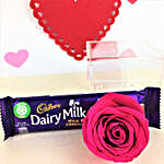 Chocolates N Forever Rose Combo