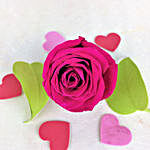 Pink Forever Rose In Box