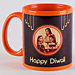 Personalised Orange Diwali Mug