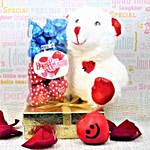 Hugs And Kisses In A Gift Box