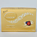 Golden Lindt Chocolate With Love Teddy