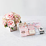 Mothers Day Diana Faux Flowers And Spa Hamper