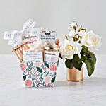 Happy Mothers Day Audrey Faux Flowers And Spa Hamper