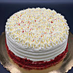 Flavoursome Red Velvet Eggless Cake