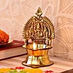 Divine Kamakshi Brass Diya