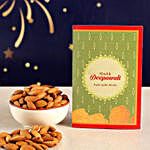 Diwali Greetings With Almonds