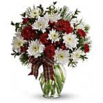 Chrysanthemum Daisies And Carnations Bouquet
