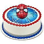 Spider Man Light Up Eyes Chocolate Hazelnut Cake