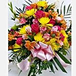 Colourful Mixed Flowers For Sympathy