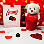 V Day Special Chocolates With Mug And Teddy