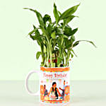 Personalised Birthday Wishes Bamboo Plant