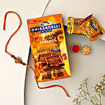 Sneh Hanuman Rakhi & Milk Caramel Chocolates