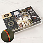 Sneh Golden Beads Mauli Rakhi & Delectable Treats Box