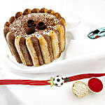 Sneh Football Star Kids Rakhi & Tiramisu Cake