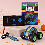 Stunt Roller Toy & Lindt Chocolate