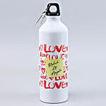Personalised Love N Hearts Bottle