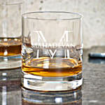 Personalised Set of Whiskey Glasses