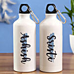 Personalised Water Bottle Set