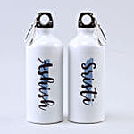 Personalised Water Bottle Set